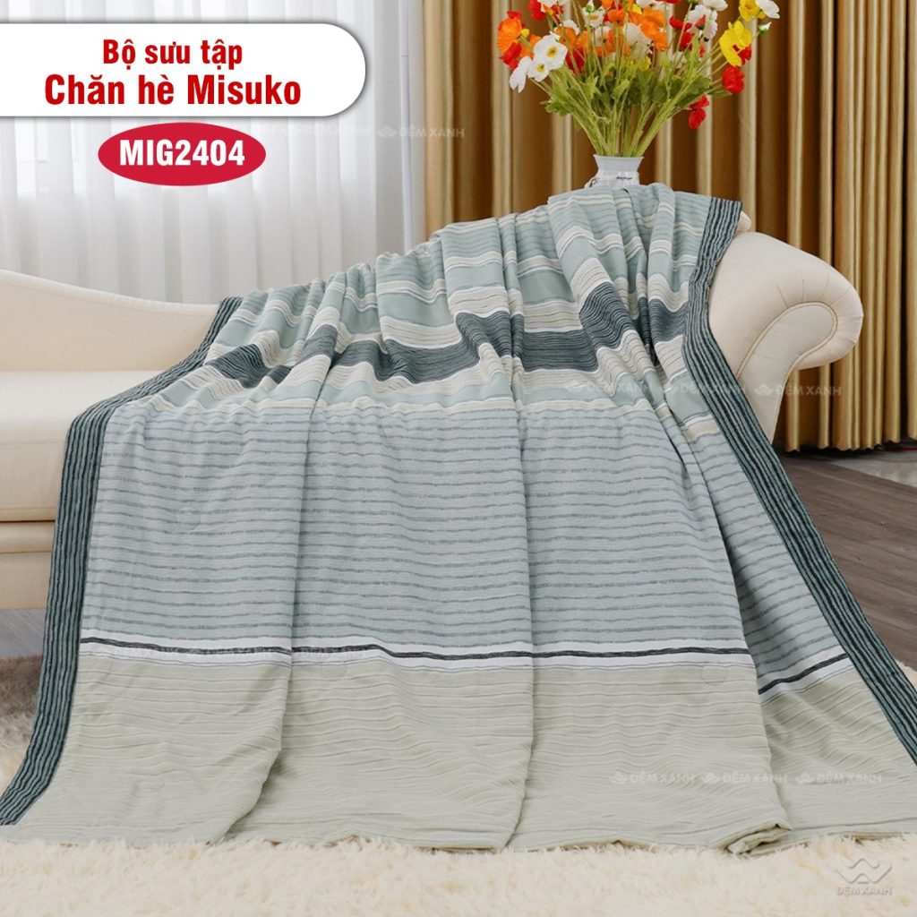 Chăn hè Misuko Green 