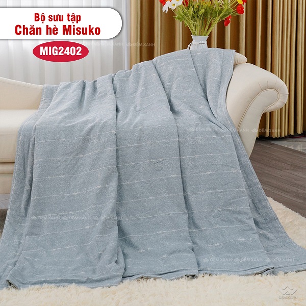 Chăn hè Misuko Green