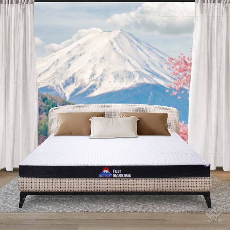 Đệm foam đa tầng Misuko Fuji Massage mang đến trải nghiệm nghỉ ngơi êm ái 