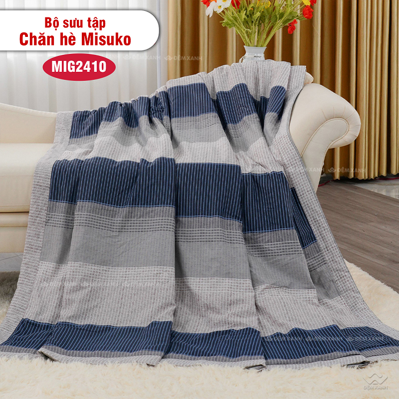 Chăn hè Misuko Green là lựa chọn lý tưởng cho những ngày hè hoặc thời tiết se lạnh